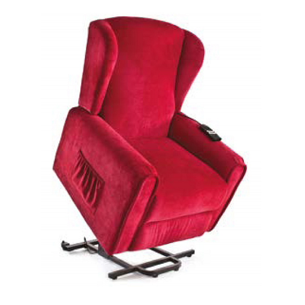 Polohovacie kreslo, pevné podrúčky, Straightback,SIERRA,O202, polohovanie dvomi elektromotormi