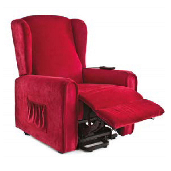 Polohovacie kreslo, pevné podrúčky, Straightback,SIERRA,O202, polohovanie dvomi elektromotormi