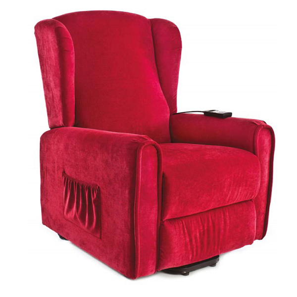 Polohovacie kreslo, pevné podrúčky, Straightback,SIERRA,O202, polohovanie dvomi elektromotormi