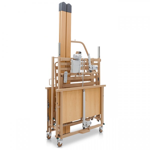 Elektricky polohovateľné lôžko, kovový rošt, zdvih 23-63cm, 230V, Low entry
