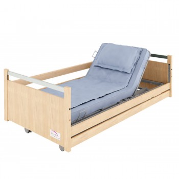 Elektricky polohovateľné lôžko, kovový rošt, zdvih 29-84cm, 24V, LEOL