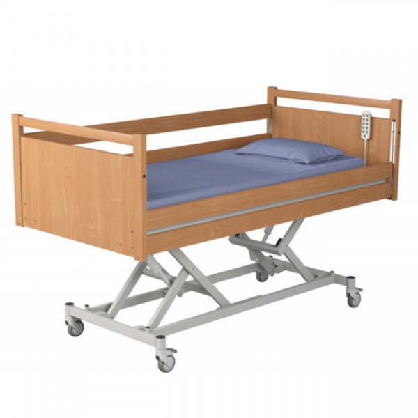 Elektricky polohovateľné lôžko, kovový rošt, zdvih 29-84cm, 24V, LEOL